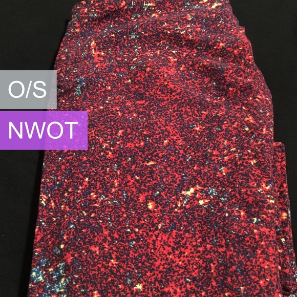LuLaRoe Pants - ⚡️5/$40⚡️ Lularoe vintage “galaxy” leggings os